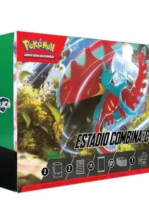 COLECCIONABLE POKÉMON TCG ESCARLATA Y PÚRPURA BRECHA PARADÓJICA ESTADIO COMBINA Y COMBATE (ESPAÑOL) Affare