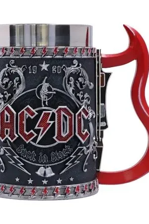 Novità AC/DC BACK IN BLACK TANKARD