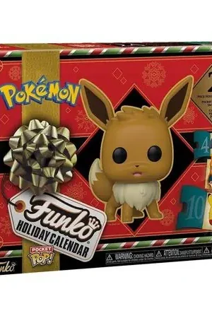 Lusso Calendario de Adviento Pokémon de Funko Pop!: 24 Figuras Coleccionables