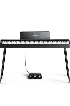 Prezzo Conveniente Piano Digital Donner S100 – 88 Teclas con Mueble (Negro)