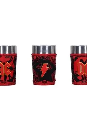 AC/DC LOGO SHOT GLASS SET (SET OF 3) Novità
