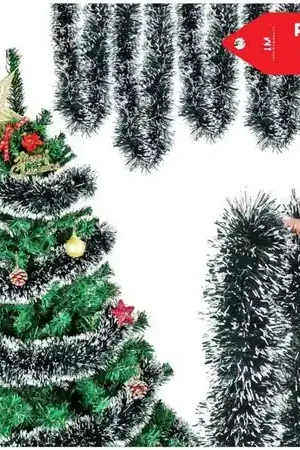 Reso Gratuito Guirnaldas Nevado Navidenas Enredaderas de Navidad 5M Pack x2