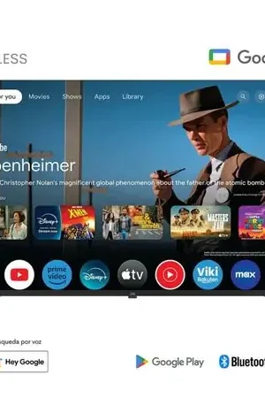 Moderno TELEVISOR JVC 55 ULTRA HD 4K GOOGLE TV LT-55KB548
