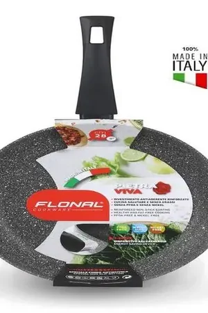 Sarten Italiana  Roca Volcánica INDUCCION   26  cm Original Popolare