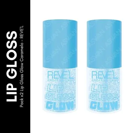 Promo Stagionale Pack x2 Lip Gloss Glow Caramelo - REVE'L