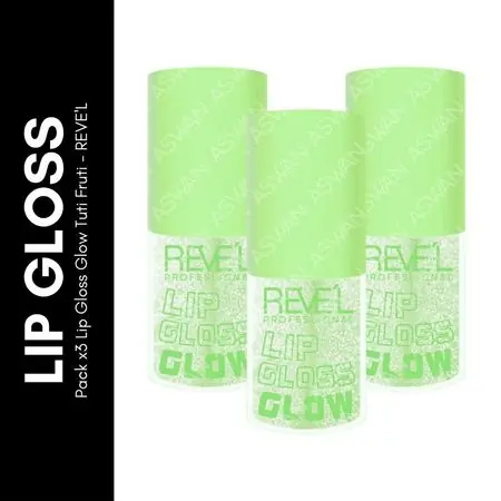 Compra Oggi Stesso Pack x3 Lip Gloss Glow Tuti Fruti - REVE'L