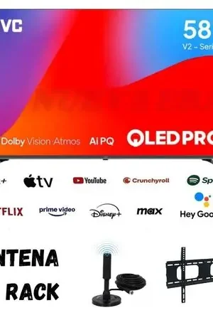 Televisor JVC 58'' UHD 4K QLED LT-58KM858 2025 - ATN - RACK Offerta Del Giorno