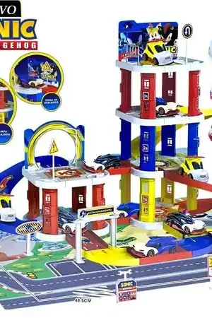 Juguete Set de Pista Estacionamiento de Sonic 5710A Edizione Limitata