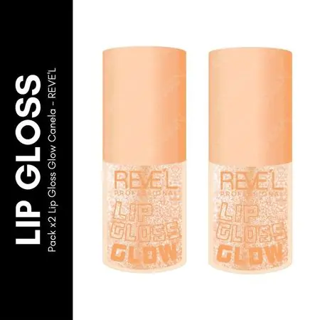 Pack x2 Lip Gloss Glow Canela - REVE'L Miglior Prezzo