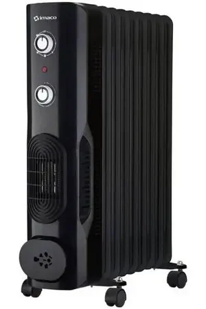 Promozione Esclusiva Termoradiador de 9 Celdas Imaco OFR9NK Negro