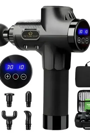 Masajeador Muscular Max Gun Profesional De 30 Velocidades Premium