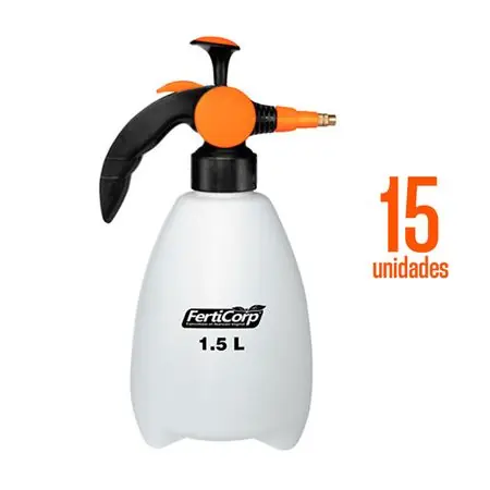 Garanzia Inclusa Pulverizador Manual Ferticorp 1.5l x 15un Blanco Atomizador Plástico