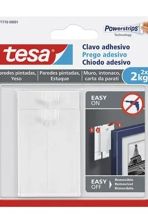 Bestseller Clavo adhesivo para pared 2kg x 2 unidades Tesa