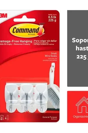 Gancho 3M para cocina 3 unidades In Voga