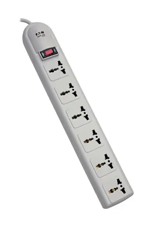 Must-Have Tripp Lite series Protector contra sobretensiones con 6 tomacorrientes universales de 230V