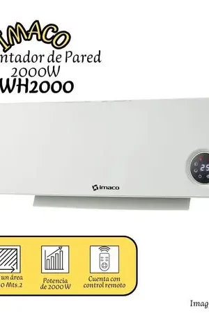Quantità Limitata Calentador de pared sin timer 2000w imaco -WH 2000