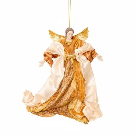 Bestseller Ángel Para Colgar Dorado 35Cm Poliresina
