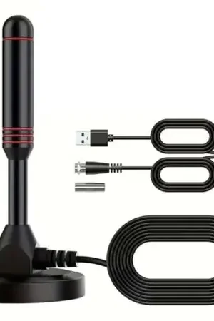 Antena Tv Digital 5M Hdtv Decodificadores conector USB Occasione