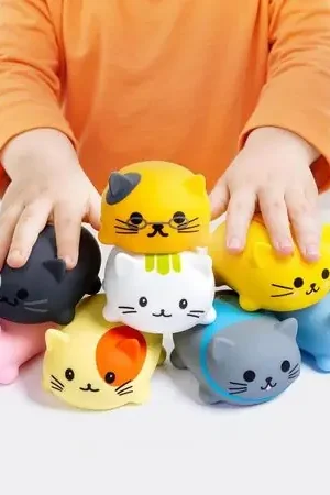 Ruko 1701 teclado musical infantil con forma de gato y sonidos de maullido Non Perdere