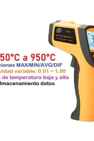 Ultima Occasione Pirómetro Termómetro Infrarrojo Profesional - BENETECH GM900