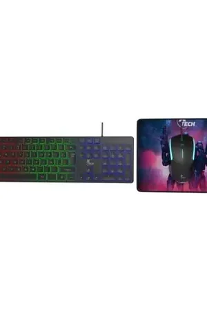 Combo Gamer Xtech Hasha RGB con Teclado, Mouse y Pad Antideslizante XTK-535S Compra Online