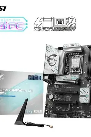Motherboard MSI B860 GAMING PLUS WIFI, Chipset Intel B860, LGA 1851, HDMI, DP, ATX Professionale