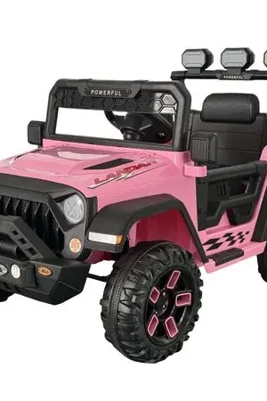 Auto Tipo Jeep BR2128-P Rosa BABY KINGDOM Più Venduto
