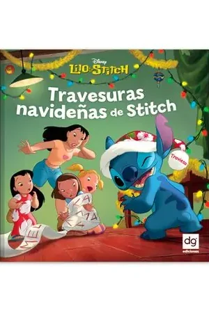 Premium Libro navideño Travesuras de Stitch DISTRIBUIDORA GRÁFICA