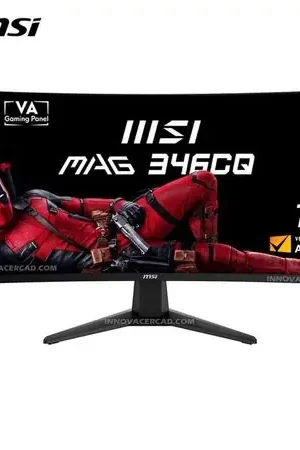 Monitor Curvo MSI MAG 346CQ 34 UWQHD 3440x1440 180HZ 1MS HDR Soddisfatti O Rimborsati
