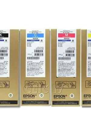 Scelto Dai Clienti Kit Bolsa de Tinta Epson T01C Negro Cian Magenta Amarillo Original
