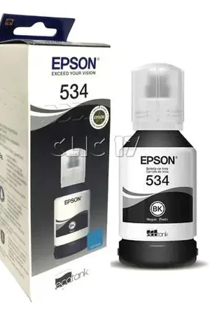In Voga Botella de Tinta Epson 534 T534120-AL Negro Original 120ml