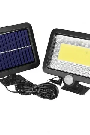 Lampara Reflector LED con Panel Solar Sensor de Movimiento Bestseller
