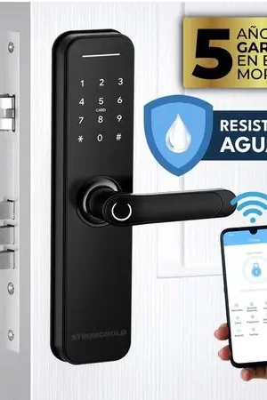 Certificato Cerradura digital RESISTENTE AL AGUA WIFI MASTER IP55 Negro - Asesoría de Instalación