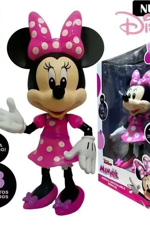 Artigianale Figura Articulables de Minnie Mouse con luces y sonido