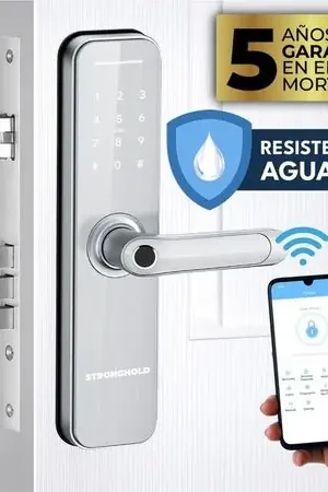 Migliore Qualità Cerradura digital RESISTENTE AL AGUA WIFI MASTER IP55 Plata - Asesoría de Instalación