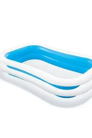 Consegna Rapida Piscina Inflable Familiar Rectangular 2.62m. x 1.75m x 56 cm
