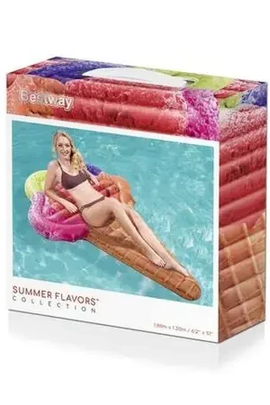 Flotador inflable multicolor modelo Dulces - BESTWAY Scelto Dai Clienti