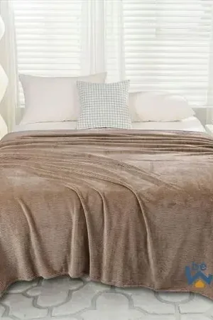 Bestseller Manta Antialérgica Delgada Piel de Angel PREMIUM 2PLAZAS BROWN