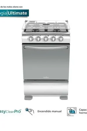 Cocina de Piso a Gas 52 cm Inox Mabe TX5110P2 Compra Oggi Stesso
