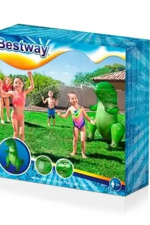 Rociador de agua inflable BESTWAY dinosaurio Prezzo Conveniente