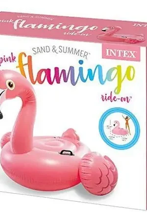 Flotador inflable montable modelo Flamenco rosa - INTEX Edizione Limitata