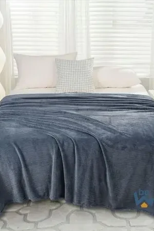 Manta Antialérgica Delgada Piel de Angel PREMIUM 2PLAZAS BLUE Sconto