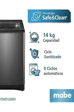 Nuova Collezione Lavadora Automática Propela 14 Kg Diamond Gray Mabe - LMA4120WDGBB0