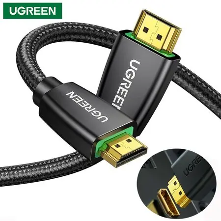 Pagamento Sicuro Cable HDMI 2.0 4k 60hz UGREEN Nylon Trenzado 15 Metros 3D Ultra HD