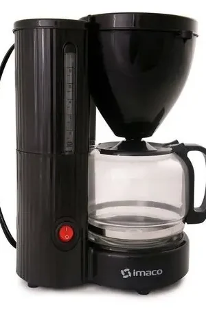 Cafetera Eléctrica ICM608N 6 a 8 Tazas Negro Reso Gratuito