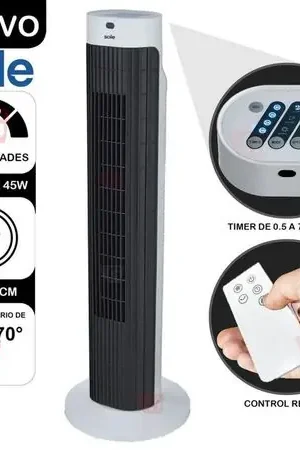 Ordine In Blocco Ventilador de Aire Sole Tipo Torre 76cm SOLAIR019