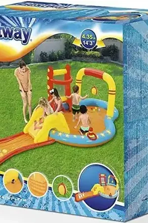 Piscina inflable Infantil con juegos de bolos Offerta Speciale