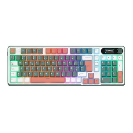 Pagamento Sicuro Teclado Royal Kludge S98 Wireless 98% Camping Switch Brown