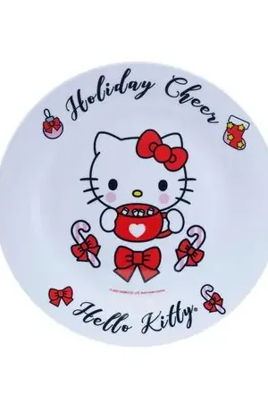 Prezzo Scontato Vajilla Plato Hello Kitty 24 cm navidad Scool Ceramica