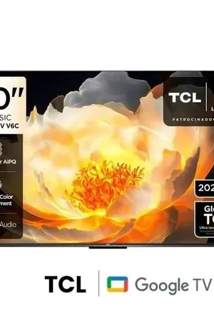 TELEVISOR TCL LED 50 UHD 4K SMART TV 50C6V Negro Solo Oggi